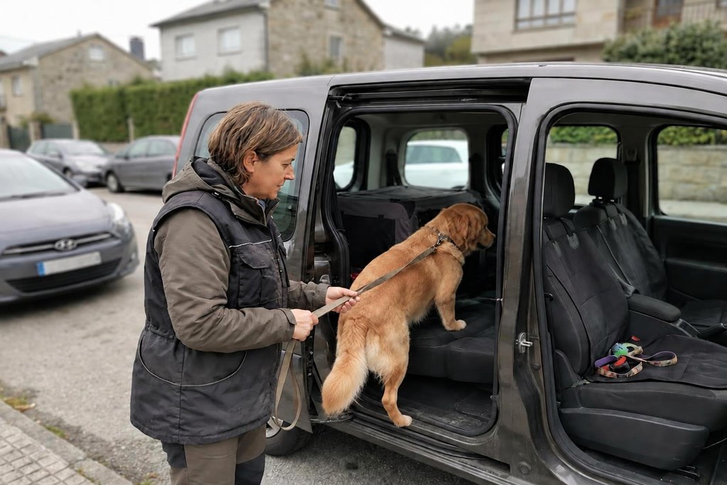 Foto 1 Olvídate de los traslados: recogida y entrega a domicilio para hotel canino y felino en Lalín