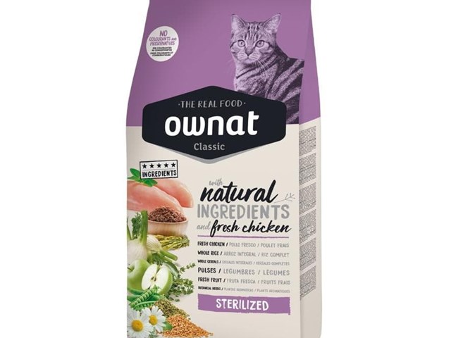 OWNAT CLASSIC - ESTERILIZADO - 4KG