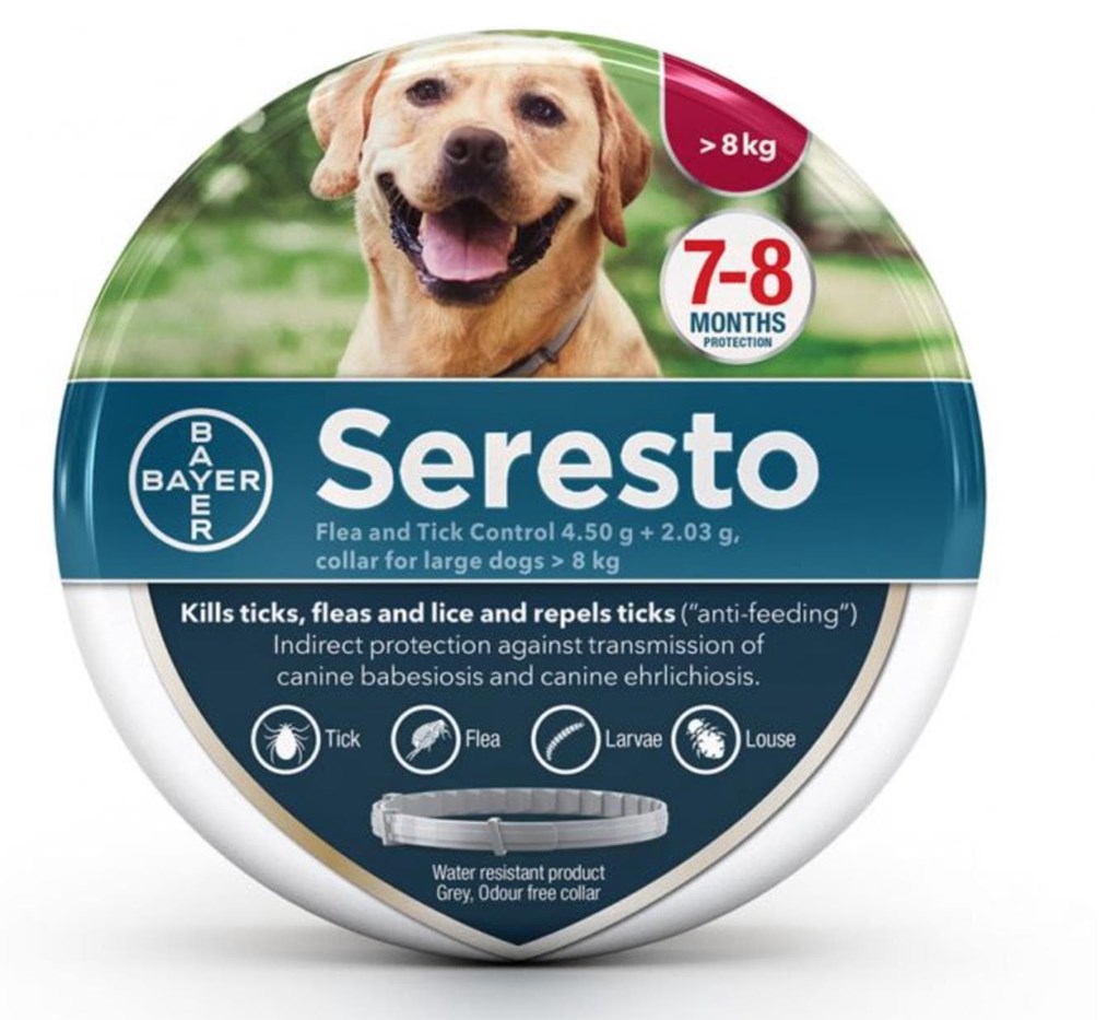 Foto 1 Seresto collar antiparasitario para perros grandes y pequeños